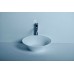 ADM Bathroom Design Matte White Stone Resin Sink DW-170 - B017A8G1EI